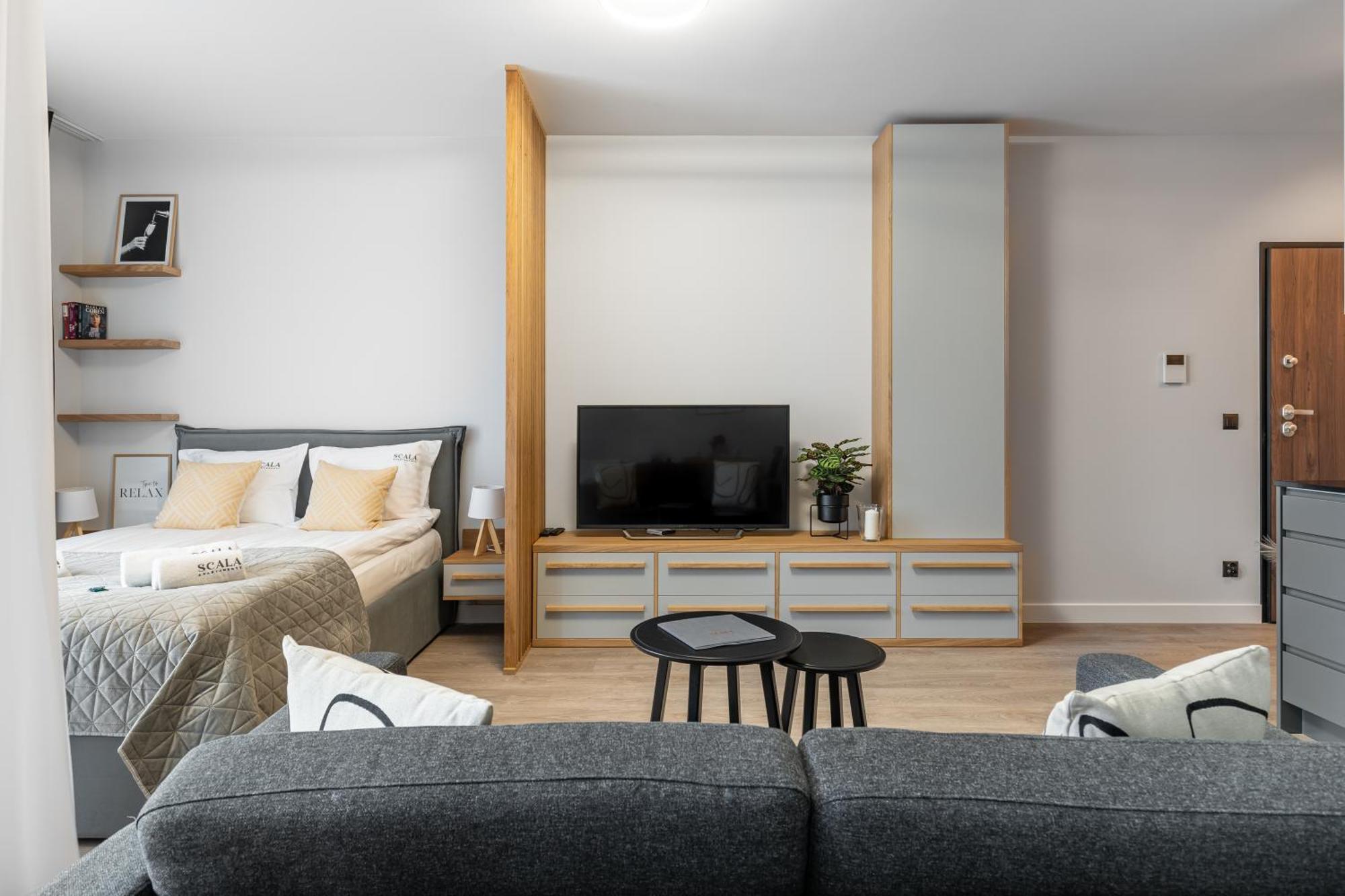 Scala 60C City Center Apartments & Studio By Lion Apartments Гданск Екстериор снимка